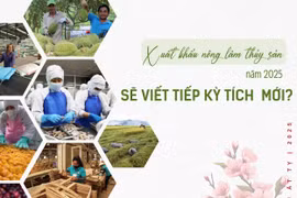 Xuất khẩu nông lâm thủy sản năm 2025: Sẽ viết tiếp kỳ tích mới?
