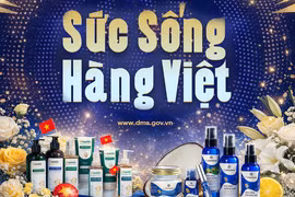 Chương trình được tổ chức theo mô hình kết hợp giữa trực tiếp và trực tuyến, nhằm quảng bá và thúc đẩy tiêu thụ các sản phẩm Việt Nam có chất lượng nổi trội. (Ảnh: PV/Vietnam+)