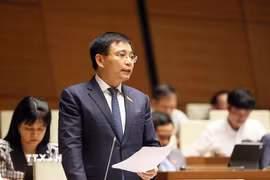 Phó Thủ tướng Nguyễn Văn Thắng khẳng định Chính phủ đang tiếp tục chỉ đạo tăng cường kiểm tra, xử lý nghiêm các sai phạm với tinh thần đấu tranh "không có vùng cấm, không có ngoại lệ" nhằm bảo vệ sức khỏe của nhân dân. (Ảnh: An Đăng/TTXVN)