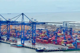 Nếu chỉ tính hàng hóa có xuất xứ Việt Nam và Singapore, Việt Nam đang xuất siêu hơn 2,56 tỷ SGD sang Singapore. (Ảnh: PV/Vietnam+)