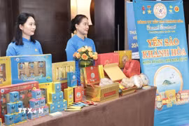 Bộ Công Thương đang đẩy mạnh lấy văn hóa làm bản sắc cốt lõi của giá trị thương hiệu sản phẩm và dịch vụ Việt Nam trong thời gian tới. (Ảnh: TTXVN)
