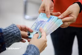 Dự thảo Nghị định quy định mức lương cơ sở mới được xác định là 2,53 triệu đồng/tháng và sẽ áp dụng từ ngày 1/7/2026. (Ảnh: PV/Vietnam+)