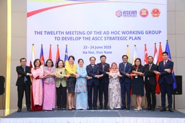 Nhóm Công tác xây dựng Kế hoạch chiến lược Cộng đồng Văn hóa-Xã hội ASEAN (ASCC) đã họp hồi cuối tháng 6/2025.(Ảnh: CTV/Vietnam+)