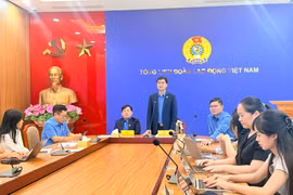 Tổng Liên đoàn Lao động Việt Nam tổ chức họp cung cấp thông tin về Đại hội XIV Công đoàn Việt Nam, nhiệm kỳ 2026-2031. (Ảnh: PV/Vietnam+)