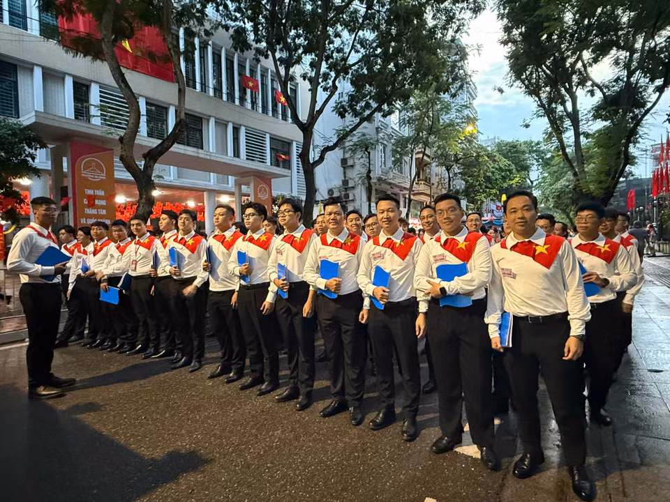 Sự kiện không chỉ thể hiện sức mạnh lực lượng vũ trang và khối đại đoàn kết toàn dân tộc, mà còn khẳng định ý chí, niềm tin và khát vọng xây dựng đất nước Việt Nam phồn vinh, hạnh phúc. (Ảnh: PV/Vietnam+)