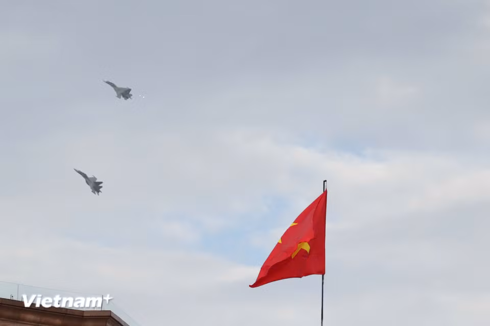 Trong hành trình lịch sử của mình, Không quân Việt Nam đã viết nên những trang sử vàng chói lọi. (Ảnh: PV/Vietnam+)
