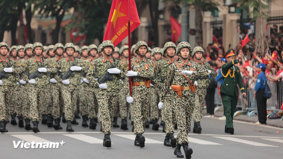Khối chiến sỹ Đặc công đã lập nên nhiều chiến công vang dội, góp phần quan trọng vào những thắng lợi vĩ đại của dân tộc. (Ảnh: PV/Vietnam+)