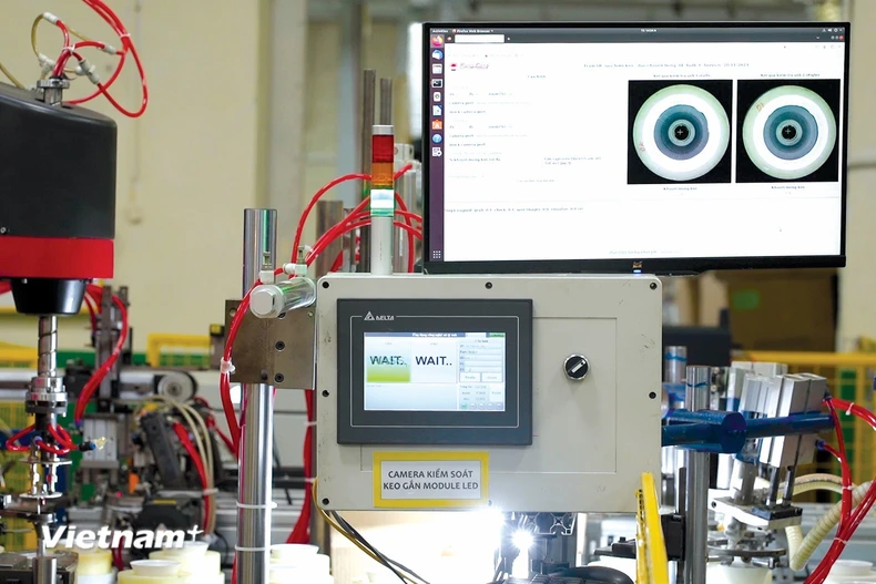 Vốn FDI thực hiện đạt 1,68 tỷ USD, tăng 11,3% so với cùng kỳ năm trước, xác lập mức thực hiện cao nhất của tháng Một trong vòng 5 năm qua. (Ảnh: Vietnam+)