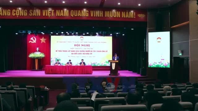 Hải Phòng nhất trí danh sách ứng cử viên Quốc hội và Hội đồng Nhân dân