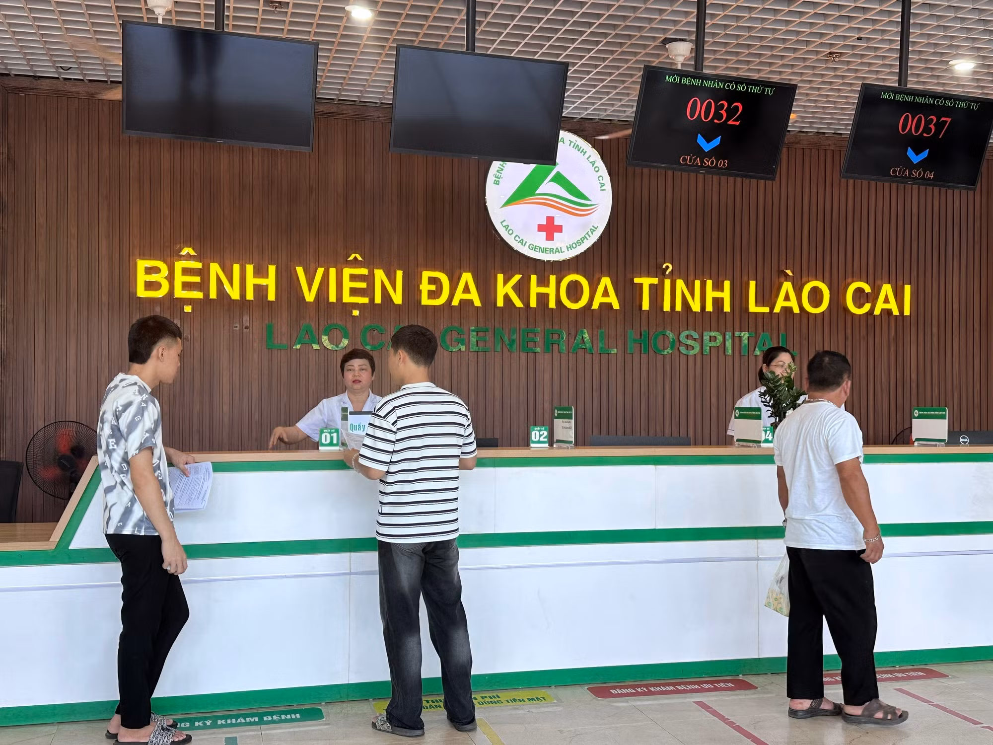 Công tác chuyển đổi số được ứng dụng mạnh mẽ tại Bệnh viện Đa khoa số 2 tỉnh Lào Cai. (Ảnh: T.G/Vietnam+)