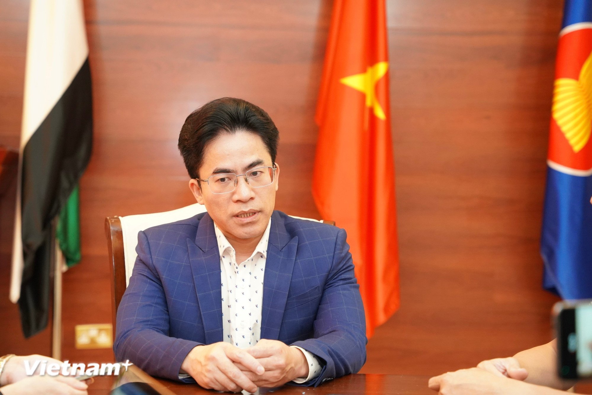 Ông Nguyễn Thanh Diệp - Đại sứ Việt Nam tại UAE. (Ảnh: PV/Vietnam+)