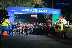 Hơn 914.000 người tham gia UpRace 2025. (Ảnh: PV/Vietnam+)