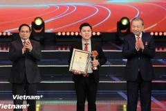 Toàn cảnh Lễ trao Giải Búa liềm Vàng lần thứ X năm 2025