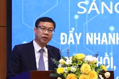 Thứ trưởng Bộ Khoa học và Công nghệ Lê Xuân Định. (Ảnh: Hoàng Hiếu/TTXVN)