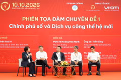 Tọa đàm “Chính phủ số và dịch vụ công thế hệ mới" trong khuôn khổ Diễn đàn Cấp cao Chuyển đổi số quốc gia. (Ảnh: Bộ KHCN)