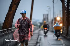Không khí lạnh ảnh hưởng đến Đông Bắc Bộ. (Ảnh: Minh Sơn/Vietnam+)