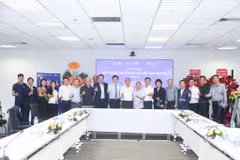Hội Truyền thông số Việt Nam (VDCA) và Tạp chí điện tử VietTimes đã chính thức phát động Giải thưởng Chuyển đổi số Việt Nam lần thứ 9. (Ảnh: PV/Vietnam+)