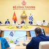 Kỳ họp lần IV Ủy ban Hỗn hợp về Hợp tác kinh tế, thương mại và đầu tư giữa Việt Nam và Uruguay. (Ảnh: Bộ Công Thương)