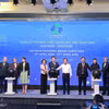 Lễ khai mạc Tuần lễ Thương hiệu Quốc gia Việt Nam năm 2026 và Diễn đàn Thương hiệu Quốc gia 2026. (Ảnh: CTV/Vietnam+)