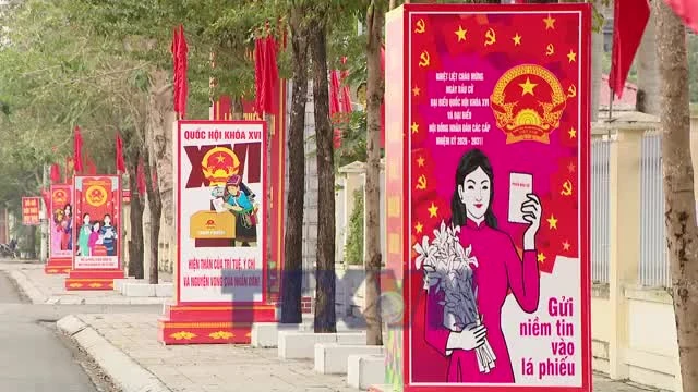 Cử tri Ninh Bình hướng về lá phiếu với niềm tin vào tương lai tươi sáng