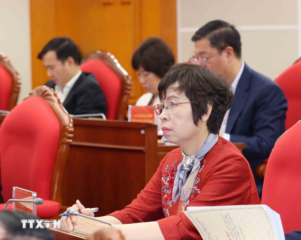 Đại biểu tham dự hội nghị. (Ảnh: Thống Nhất/TTXVN)