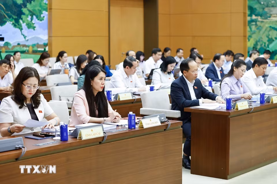 Đại biểu dự hội nghị. (Ảnh: Doãn Tấn/TTXVN)