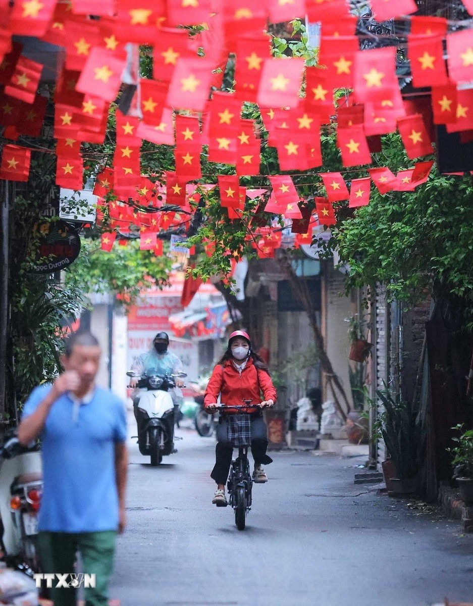 Xe điện đang ngày càng hiện diện nhiều trong đời sống hàng ngày của người dân. (Ảnh: Hoàng Hiếu/TTXVN)