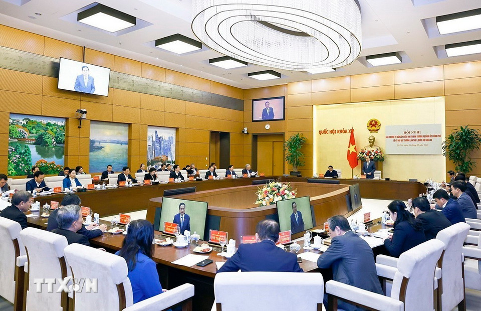 Quang cảnh hội nghị. (Ảnh: Doãn Tấn/TTXVN)