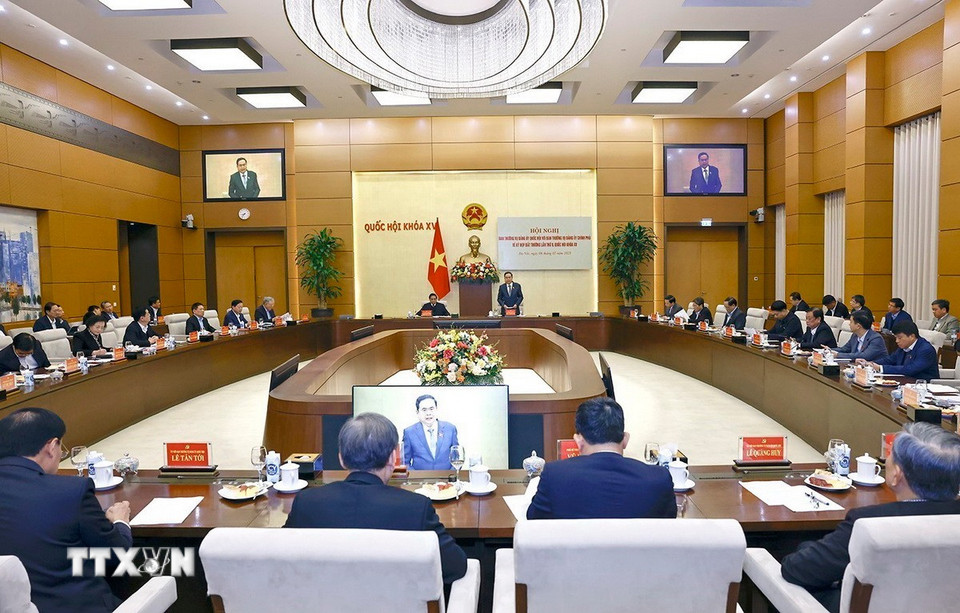 Quang cảnh hội nghị. (Ảnh: Doãn Tấn/TTXVN)