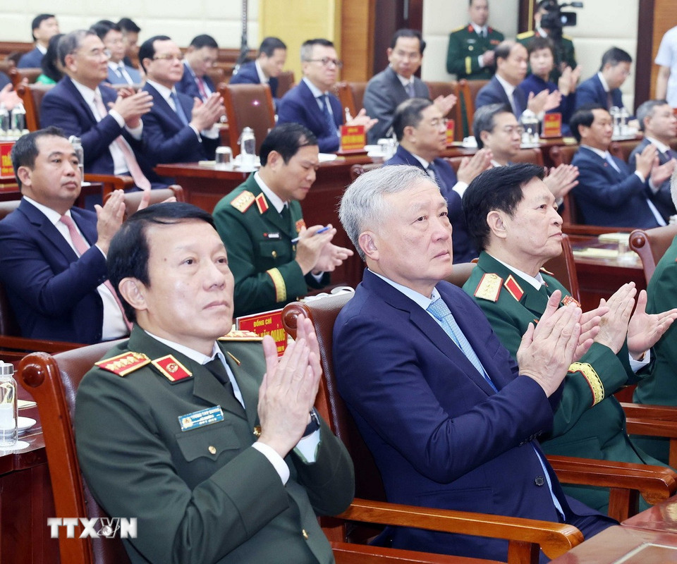 Các đại biểu tham dự buổi lễ. (Ảnh: Thống Nhất/TTXVN)