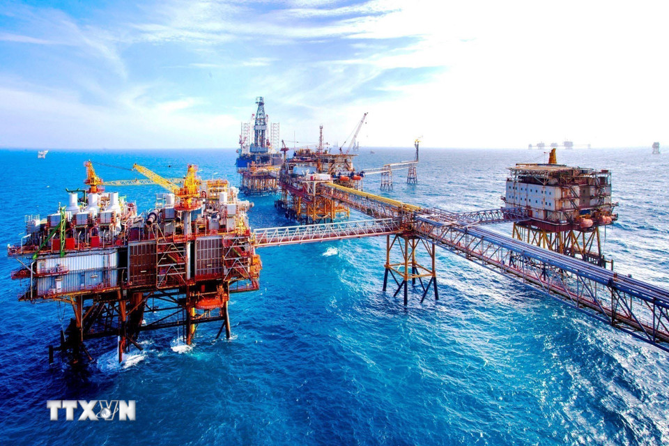 Sự kiện 6: Tăng trưởng kinh tế Việt Nam nằm trong nhóm dẫn đầu châu Á. Trong ảnh: Bà Rịa-Vũng Tàu (Thành phố Hồ Chí Minh) sẵn sàng trở thành Trung tâm công nghiệp năng lượng tái tạo ngoài khơi. (Ảnh: TTXVN)