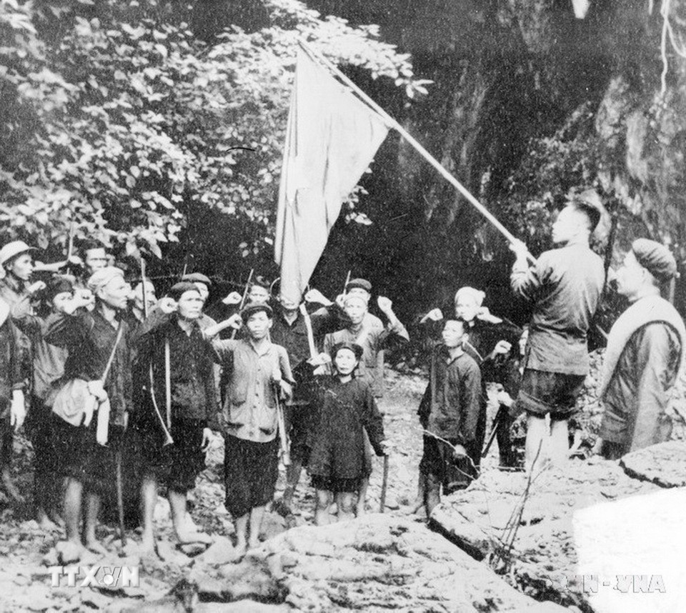 Đội du kích đầu tiên ở Việt Nam do Đảng lãnh đạo ra đời ở Bắc Sơn (tỉnh Cao Lạng) năm 1940. (Ảnh: TTXVN)