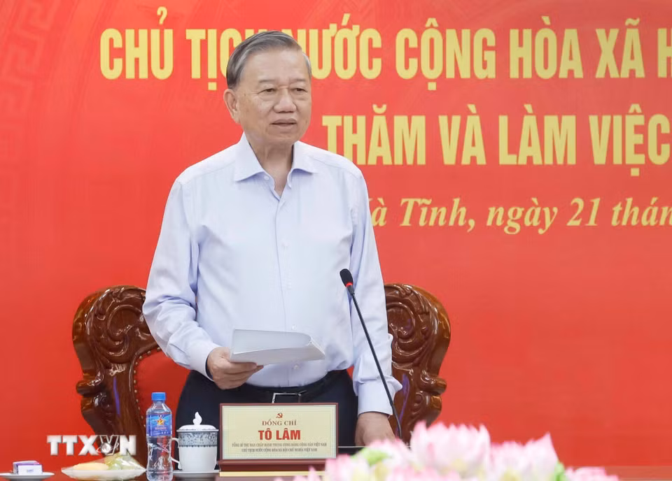 Bet8801234.com cá cược độc quyền, Chủ tịch nước Tô Lâm phát biểu. (Ảnh: Thống Nhất/TTXVN)
