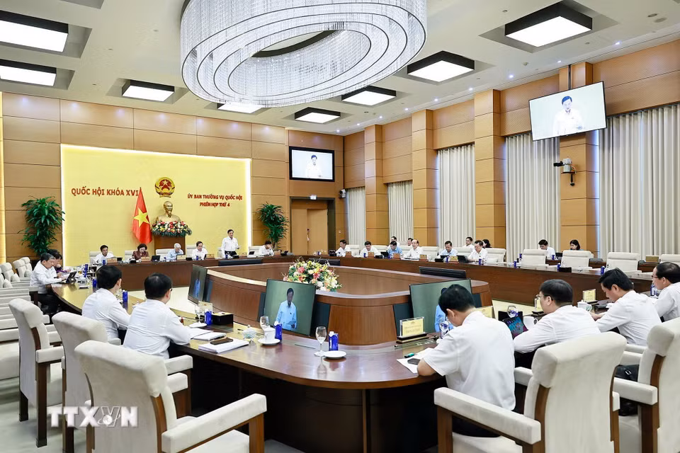 Quang cảnh phiên họp. (Ảnh: Doãn Tấn/TTXVN)