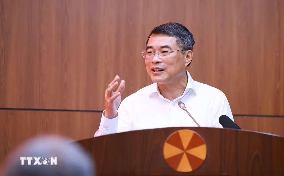 Thủ tướng Lê Minh Hưng làm việc với Ban Thường vụ Tỉnh ủy Điện Biên. (Ảnh: Dương Giang/TTXVN)