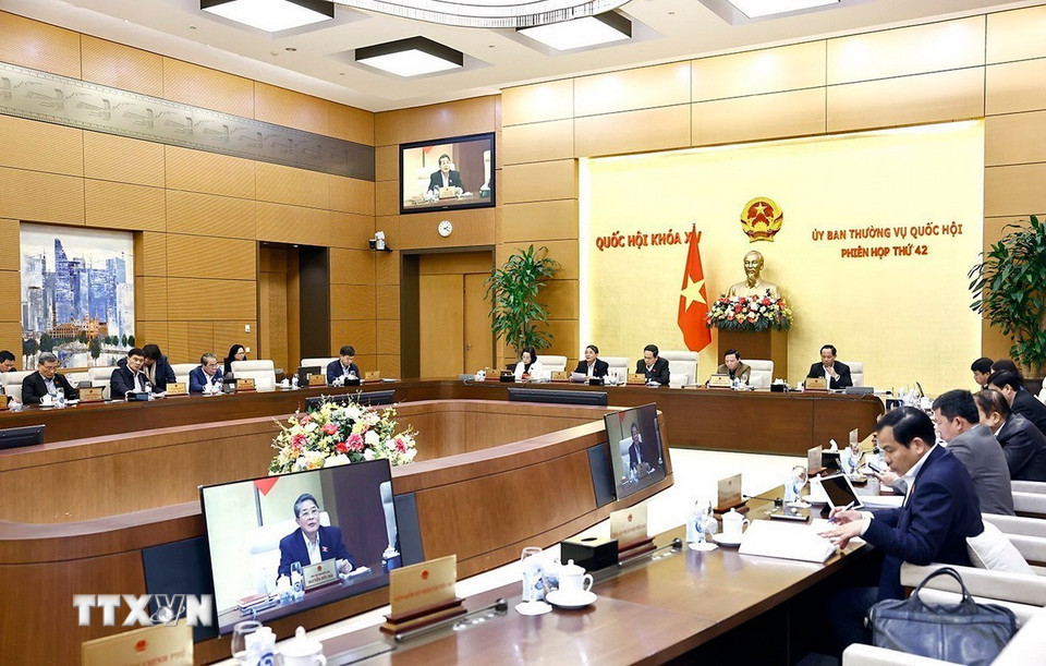 Quang cảnh phiên họp. (Ảnh: Doãn Tấn/TTXVN)