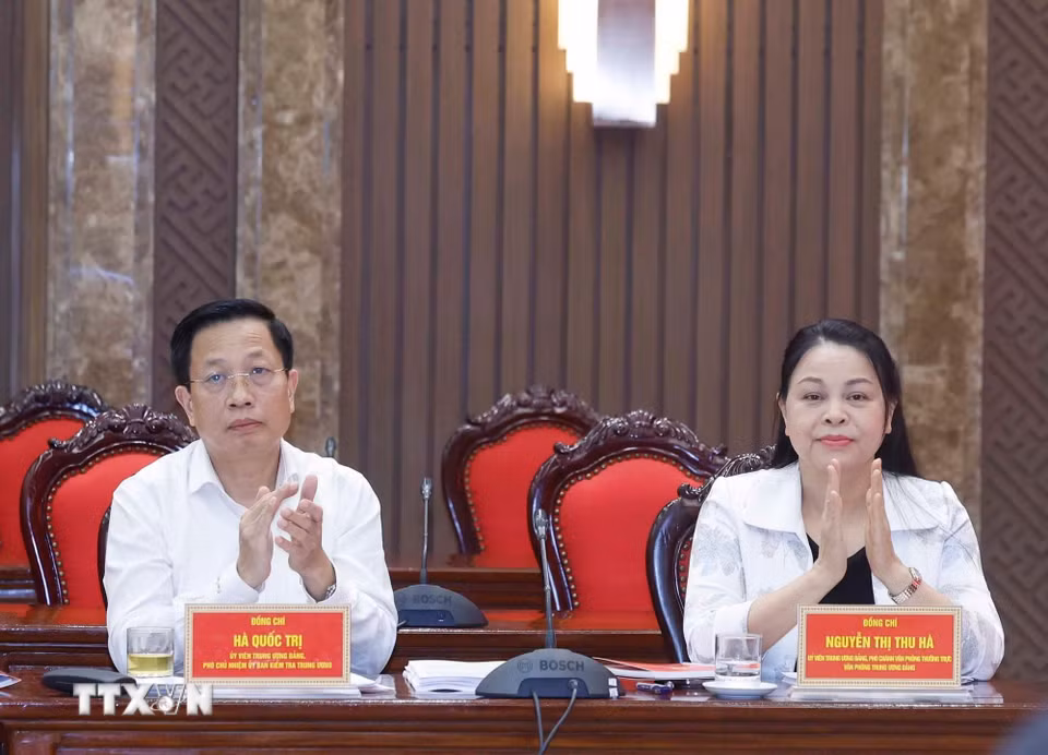 Các đại biểu tham dự hội nghị. (Ảnh: Thống Nhất/ TTXVN)