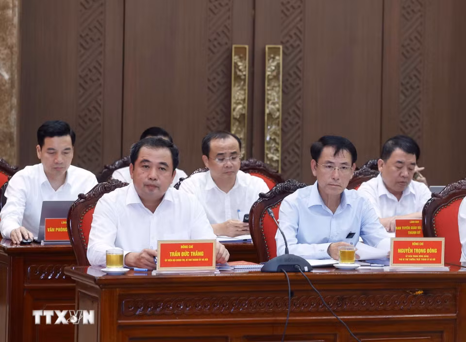 Các đại biểu tham dự hội nghị. (Ảnh: Thống Nhất/ TTXVN)