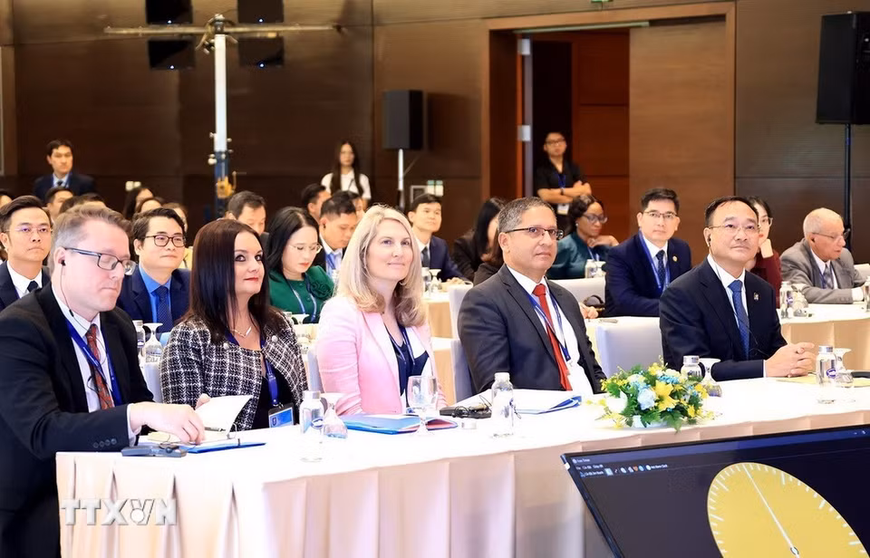 Các đại biểu tham dự hội thảo. (Ảnh: Tuấn Anh/TTXVN)