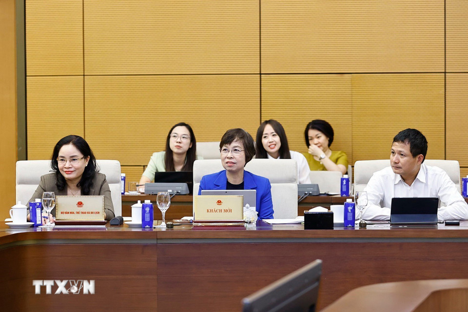 Đại biểu dự phiên họp. (Ảnh: Doãn Tấn/TTXVN)