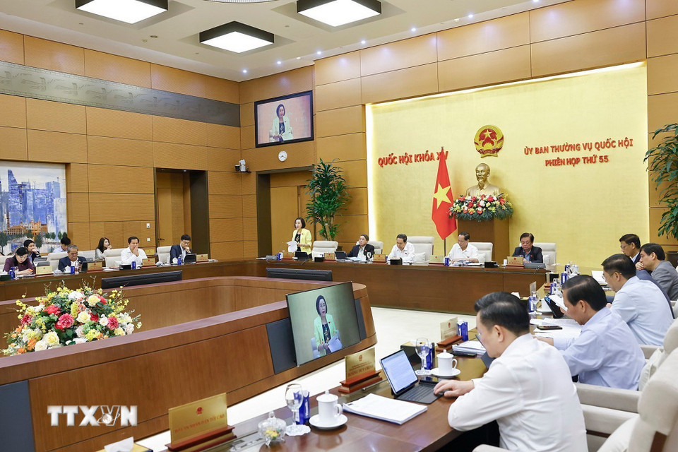 Quang cảnh phiên họp. (Ảnh: Doãn Tấn/TTXVN)