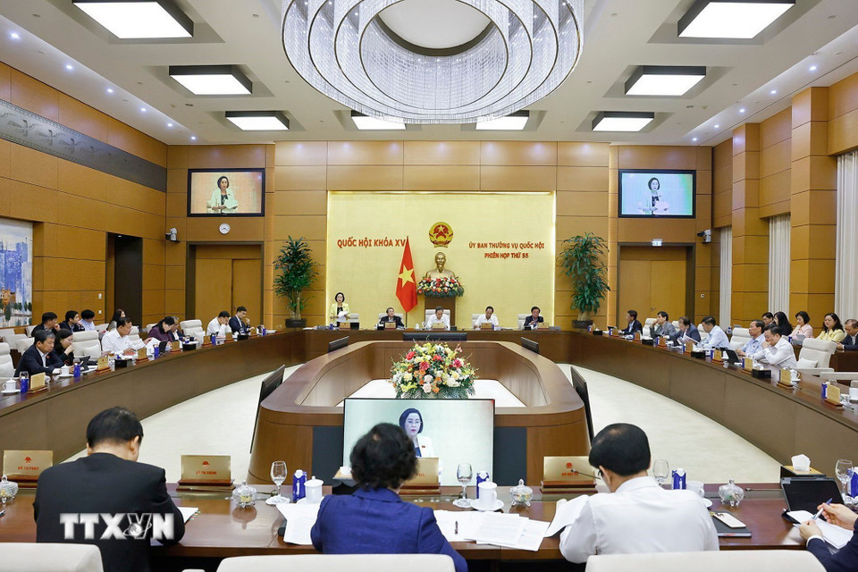 Quang cảnh phiên họp. (Ảnh: Doãn Tấn/TTXVN)