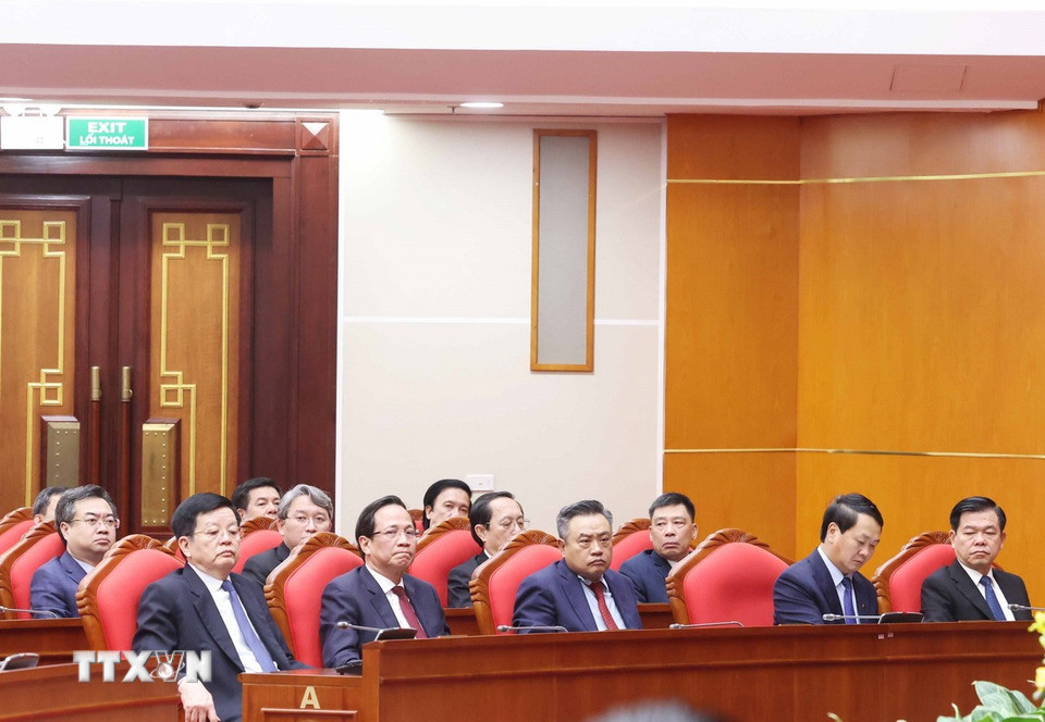 Các đại biểu dự phiên bế mạc. (Ảnh: Thống Nhất/ TTXVN)