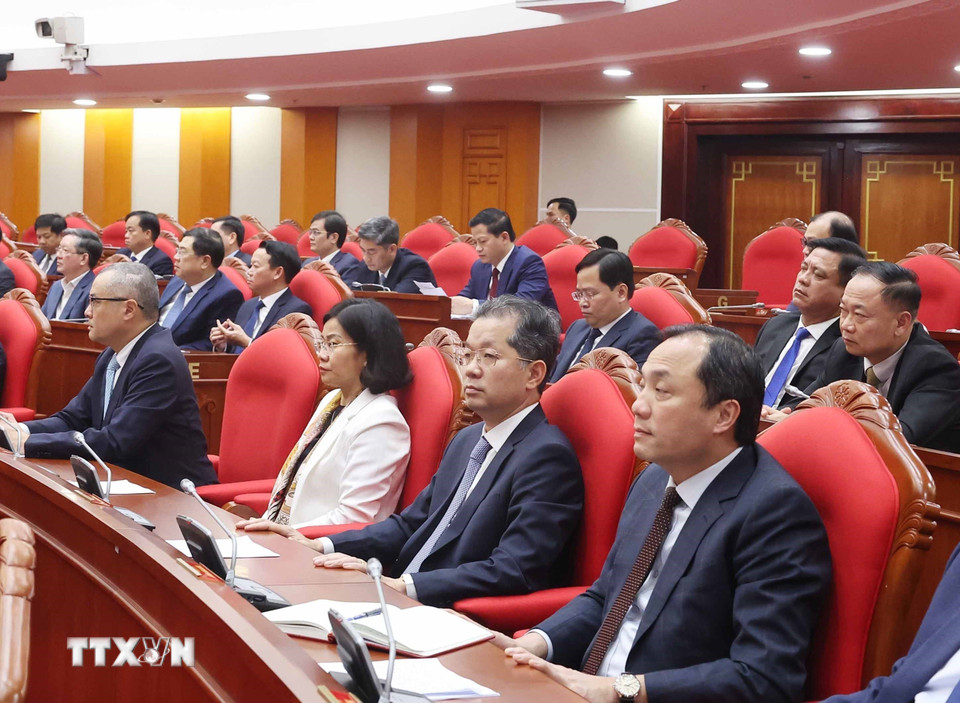 Các đại biểu dự phiên bế mạc. (Ảnh: Thống Nhất/ TTXVN)