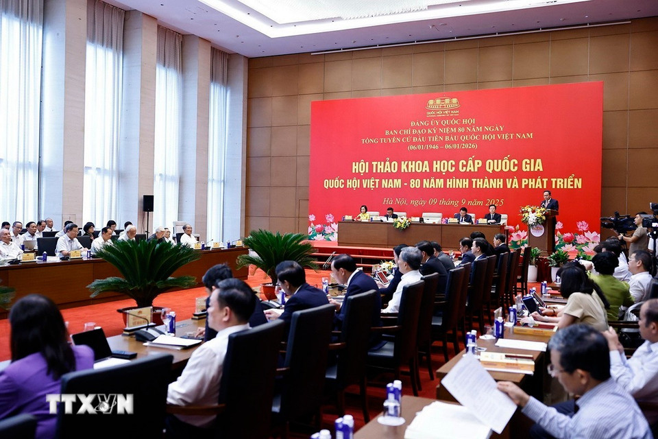 Quang cảnh hội thảo. (Ảnh: Doãn Tấn/TTXVN)