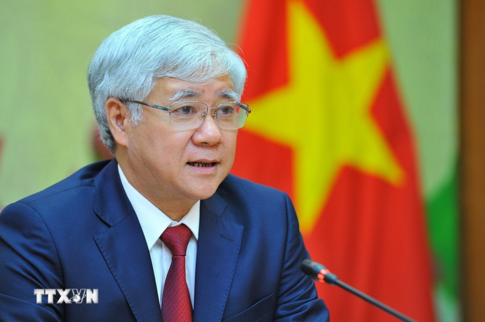 Đồng chí Đỗ Văn Chiến, Ủy viên Bộ Chính trị, Phó Bí thư Thường trực Đảng ủy Quốc hội. (Ảnh: TTXVN)