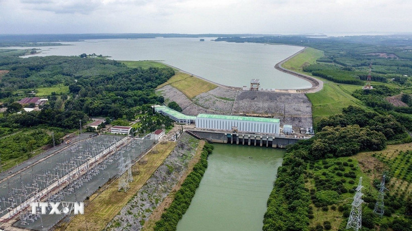 Nhà máy Thủy điện Trị An. (Ảnh: Huy Hùng/TTXVN)