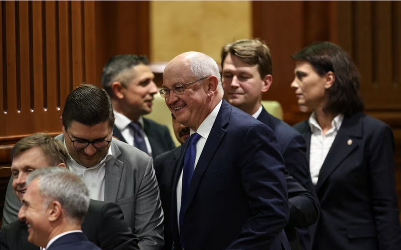 Thủ tướng mới được bổ nhiệm của Moldova, Alexandru Munteanu, ngày 31/10/2025. (Ảnh: REUTERS)