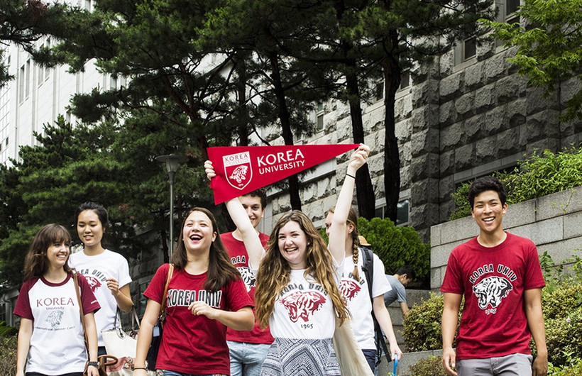 Sinh viên trường Đại Học Hàn Quốc. (Ảnh minh họa: oia.korea.ac.kr)