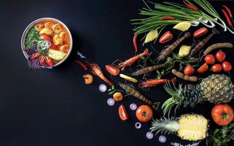 Nguyên liệu hữu cơ cao cấp được tuyển chọn kỹ lưỡng từ những vùng canh tác hàng đầu. (Ảnh: Vietnam+)